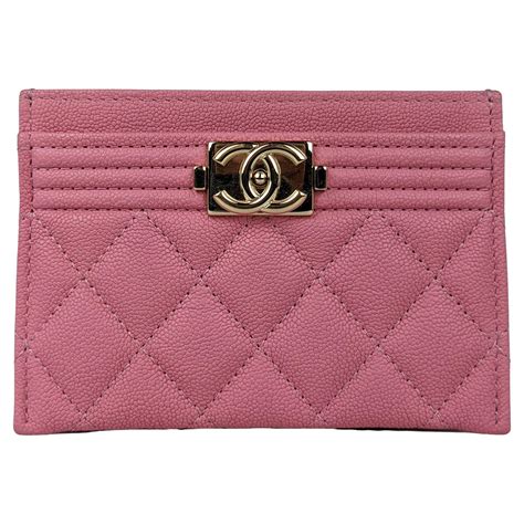 chanel pink card wallet|buy Chanel wallet online.